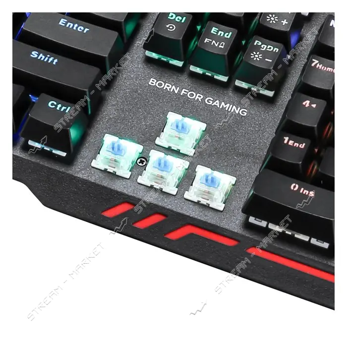 Клавиатура Xtrike GK-907 BK Wired keyboard черная