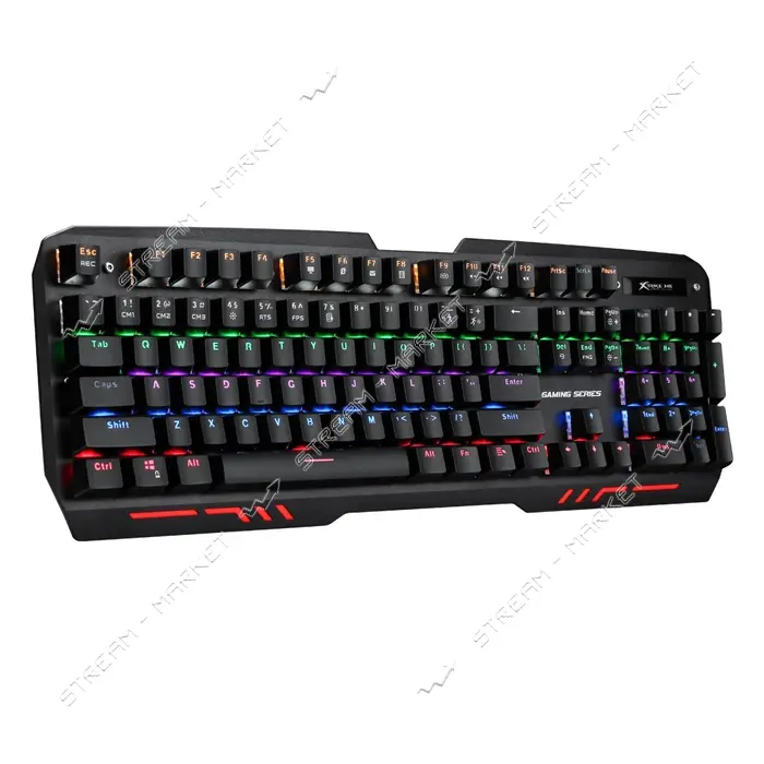 Клавиатура Xtrike GK-907 BK Wired keyboard черная