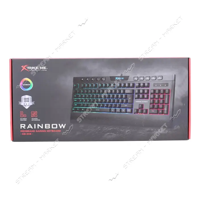 Клавиатура Xtrike KB-508 Wired keyboard черная