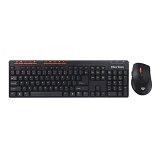 Клавиатура и мышка Meetion MT-4100 Wireless Keyboard черная