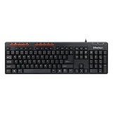 Клавиатура Meetion MT-K600M Wired keyboard черная