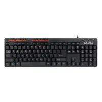 Клавиатура Meetion MT-K600M Wired keyboard черная                                                   