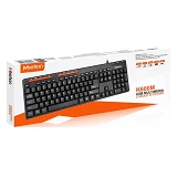 Клавиатура Meetion MT-K600M Wired keyboard черная
