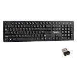 Клавиатура Meetion MT-WK841 2.4G Wireless Keyboard беспроводная черная