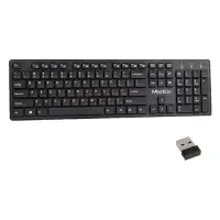 Клавиатура Meetion MT-WK841 2.4G Wireless Keyboard беспроводная черная                              