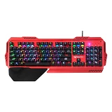 Клавиатура Meetion MT-MK20 Wired keyboard красная