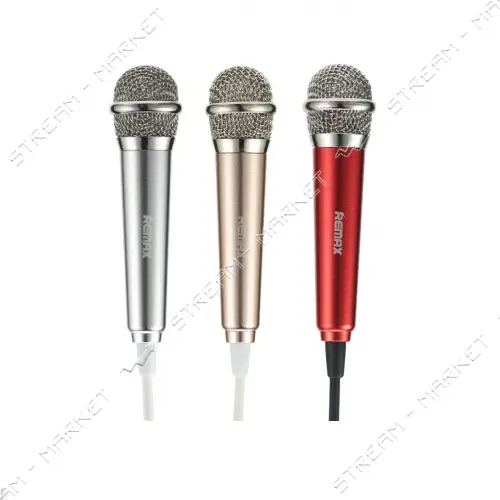 Микрофон Remax RMK-K01 Sing Song K серебро