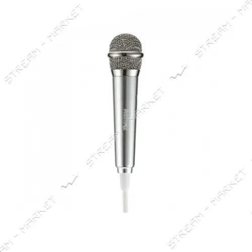 Микрофон Remax RMK-K01 Sing Song K серебро
