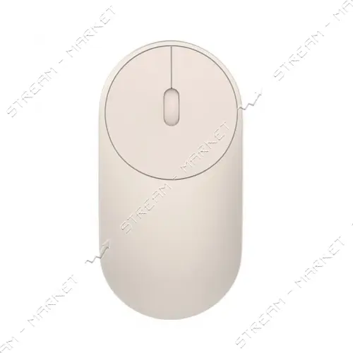 Компьютерная мышь Xiaomi Mi Portable Mouse Wireless plus Bluetooth золото