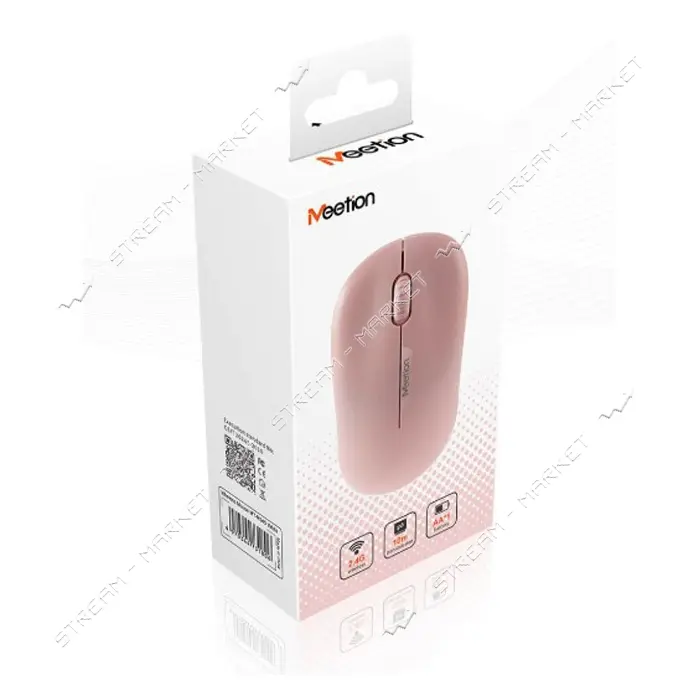 Компьютерная мышь Meetion MT-R545 Wireless Mouse 2.4G белая