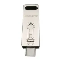 Флешка Smare Mini Flash Disk OTG плюс USB 8GB серебро                                               