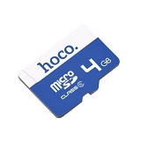 Карта памяти Hoco MicroSD Class 6 4GB синяя