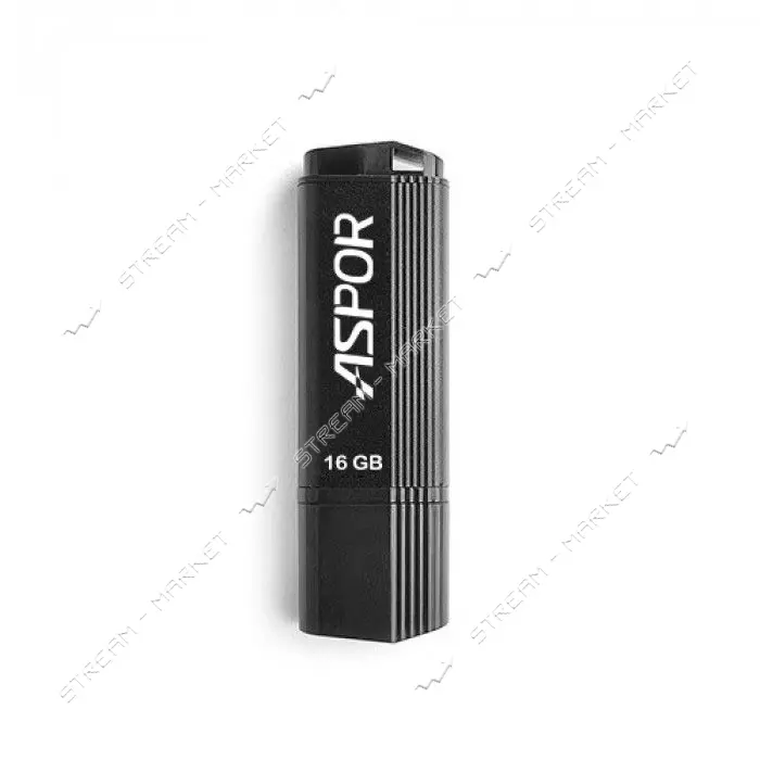 Флешка Aspor 16GB AR 121 черная                                                                     