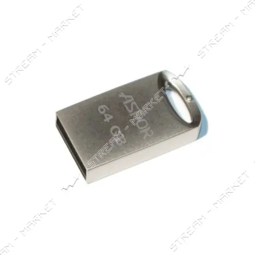 Флешка 64GB Aspor AR 105 серебро