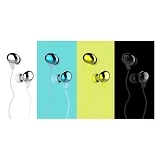 Проводные наушники Usams US-SJ063 Ewave series Color Beans Plating черные