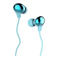 Проводные наушники Usams US-SJ063 Ewave series Color Beans Plating голубые                          