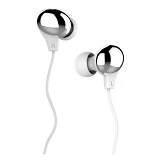 Проводные наушники Usams US-SJ063 Ewave series Color Beans Plating серебро                          