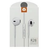 Проводные наушники Wuw R28 белые                                                                    
