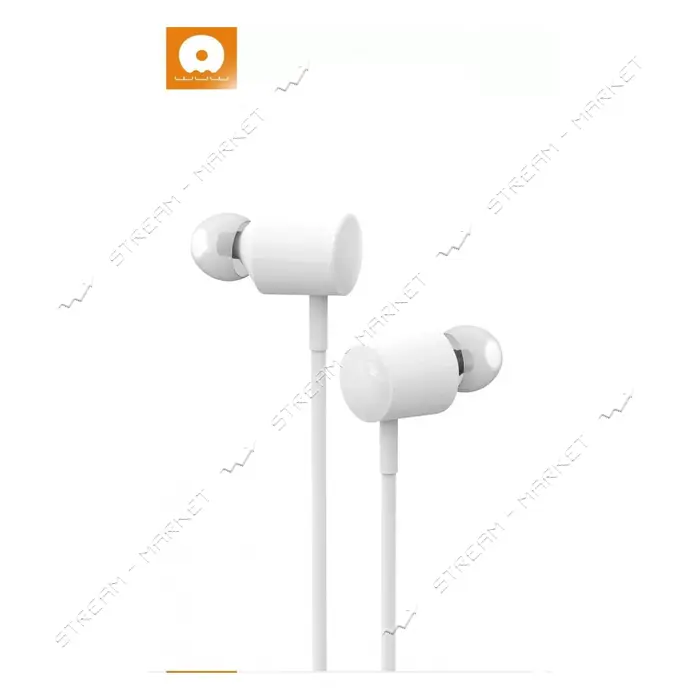 Проводные наушники WUW R42 белые                                                                    
