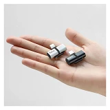 Переходник Hoco LS20 Apple dual lightning digital audio черный                                      