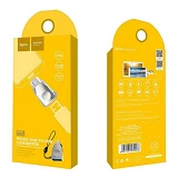 Переходник Hoco UA10-USB Micro-USB OTG adapter серебро