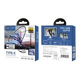 Переходник Hoco UUA13 Type-C to HDMI cable adapter серый