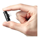 Переходник Baseus Lightning Male to Dual Lightning Female Adapter L46 черный