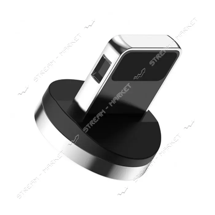 Переходник Baseus Zinc Magnetic Safe Fast Charging Magnetic suction head IP 2.4A черный