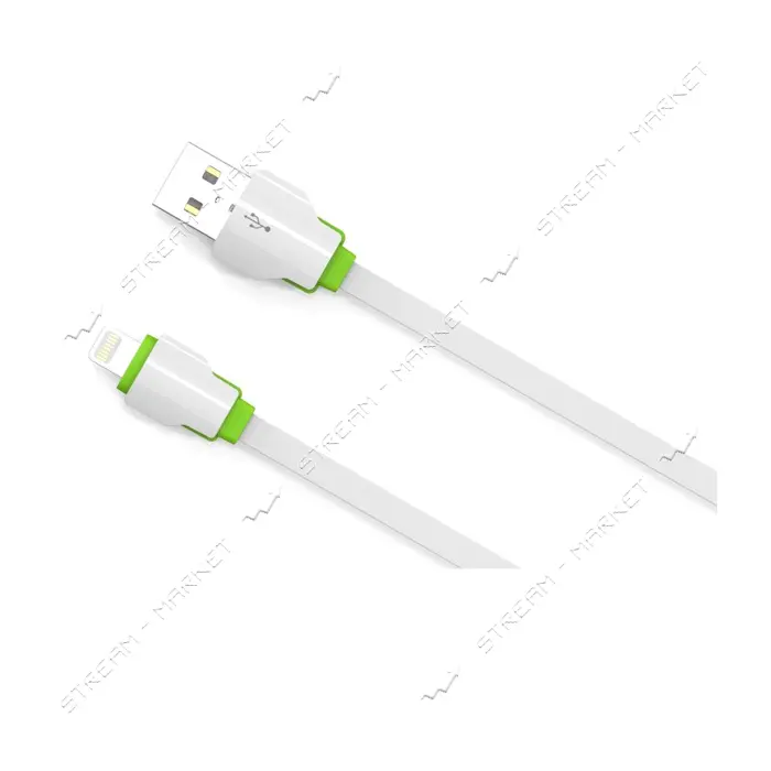 Кабель Ldnio LS04 USB Lightning 2.1A 1м белый                                                       