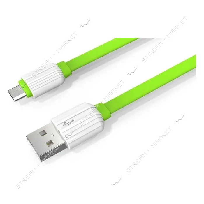 Кабель Ldnio LS05 Lightning 2.1A 1м зеленый