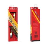 Кабель Ldnio LS12 USB Lightning 2.1A 1м белый                                                       