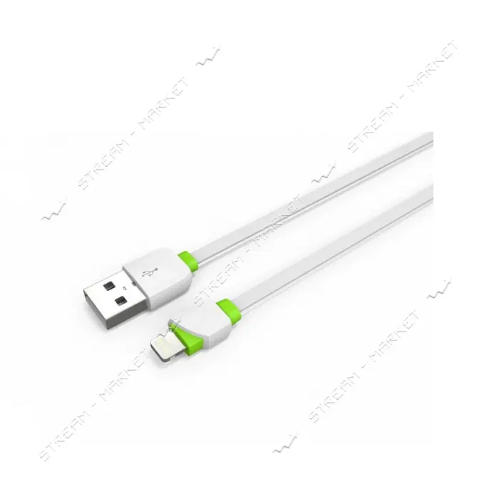 Кабель Ldnio LS12 USB Lightning 2.1A 1м белый                                                       