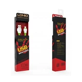 Кабель Ldnio LS04 USB Lightning 2.1A 1м салатовый