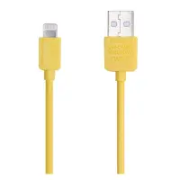 Кабель Remax Light round USB Lightning 1м желтый                                                    