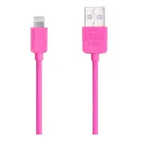 Кабель Remax Light round USB Lightning 1м розовый                                                   