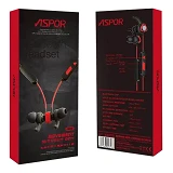 Bluetooth наушники Aspor A612 черные
