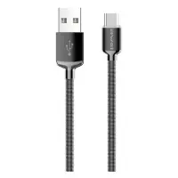 Кабель Awei CL-26 USB Type-C 2.4А 0.3м чорний                                                       