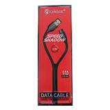 Кабель Celebrat CB-08t USB Type-C 2.4А 1м черный