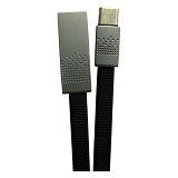 Кабель Celebrat CB-06t USB Type-C 2.4А 1м черный