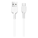 Кабель Hoco X13 Easy charged Type-C 1м белый                                                        