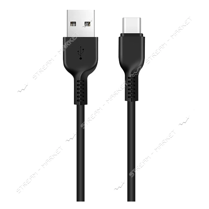 Кабель Hoco X13 Easy charged USB Type-C 1м черный                                                   
