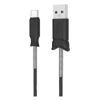 Кабель Hoco X24 Pisces charged USB Type-C 1м чорний                                                 