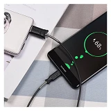 Кабель Hoco X24 Pisces charged USB Type-C 1м черный                                                 
