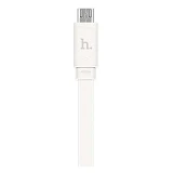 Кабель Hoco X5 bamboo USB Type-C 1м белый