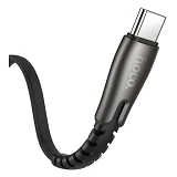 Кабель Hoco U58 Core USB Type-C 2.4А 1.2м черный