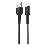 Кабель Hoco X30 Star USB Type-C 2А 1.2м черный                                                      