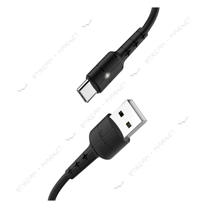 Кабель Hoco X30 Star USB Type-C 2А 1.2м черный                                                      