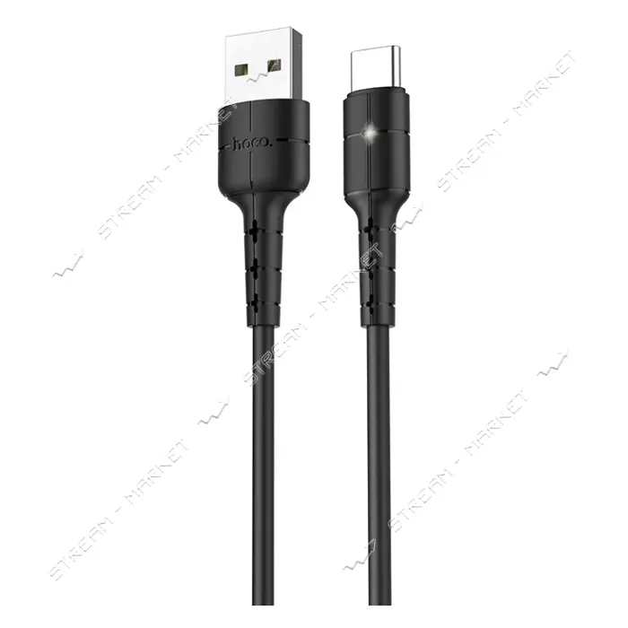 Кабель Hoco X30 Star USB Type-C 2А 1.2м черный                                                      