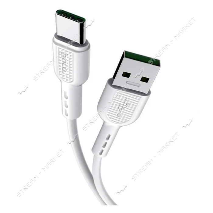 Кабель Hoco X33 Surge USB Type-C 5А 1м белый