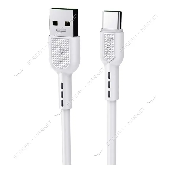 Кабель Hoco X33 Surge USB Type-C 5А 1м белый